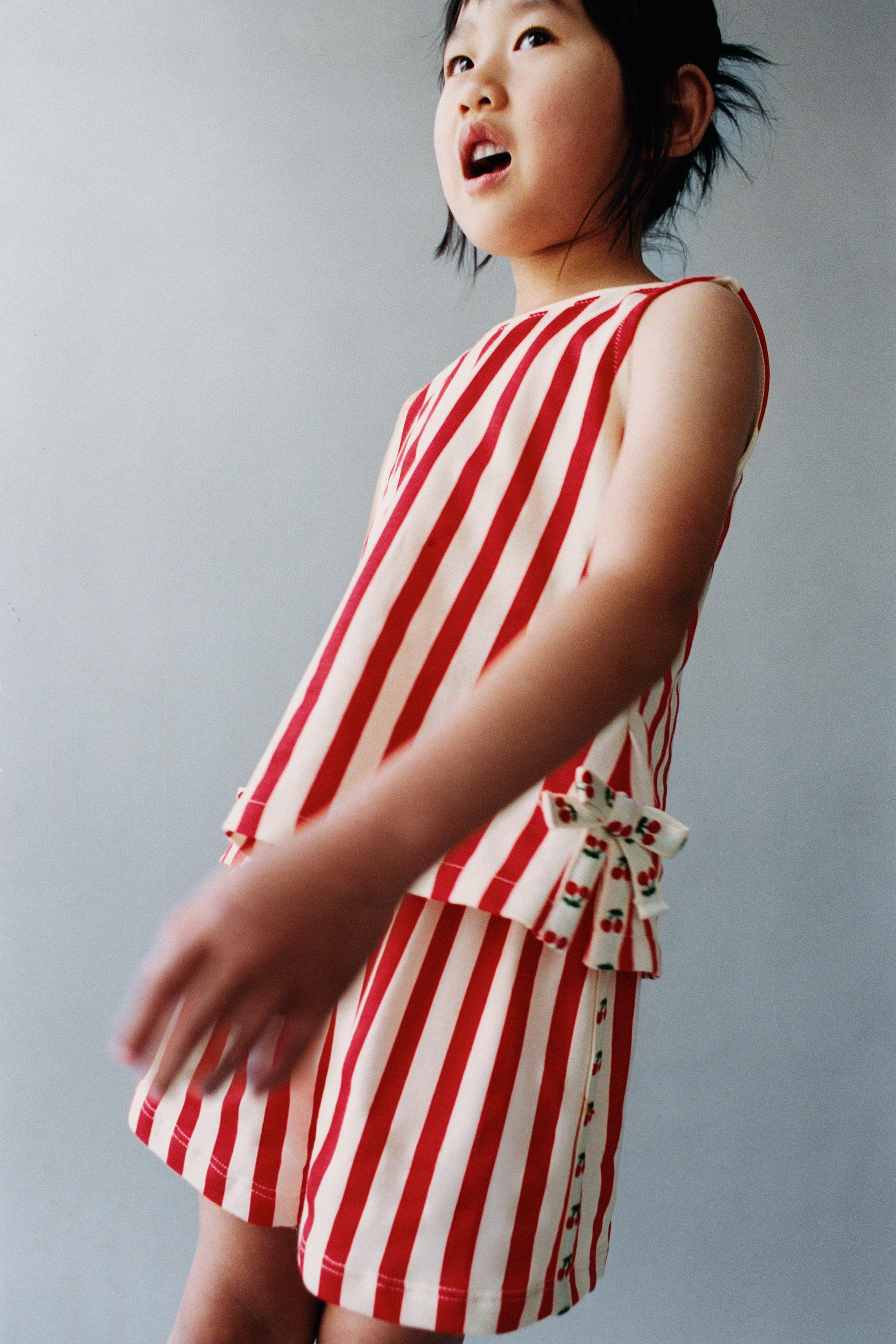 STRIPED BAND SHORTS